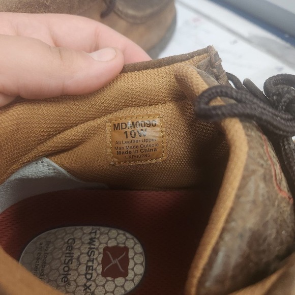 Mens Twisted X drivers size 10 - Picture 5 of 5